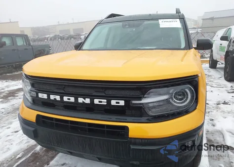 2023 Ford Bronco Sport Outer Banks z USA, uszkodzony, nr VIN 3FMCR9C62PRD83677